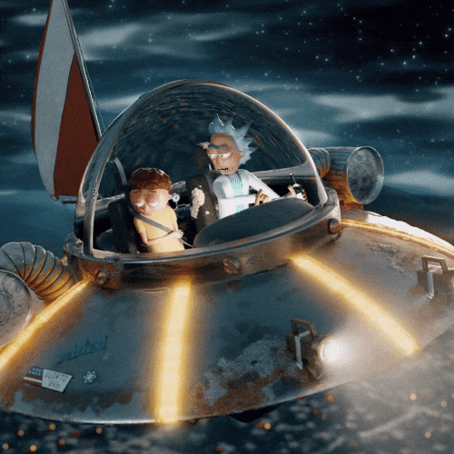 Rick & Mory Pilot in 3D